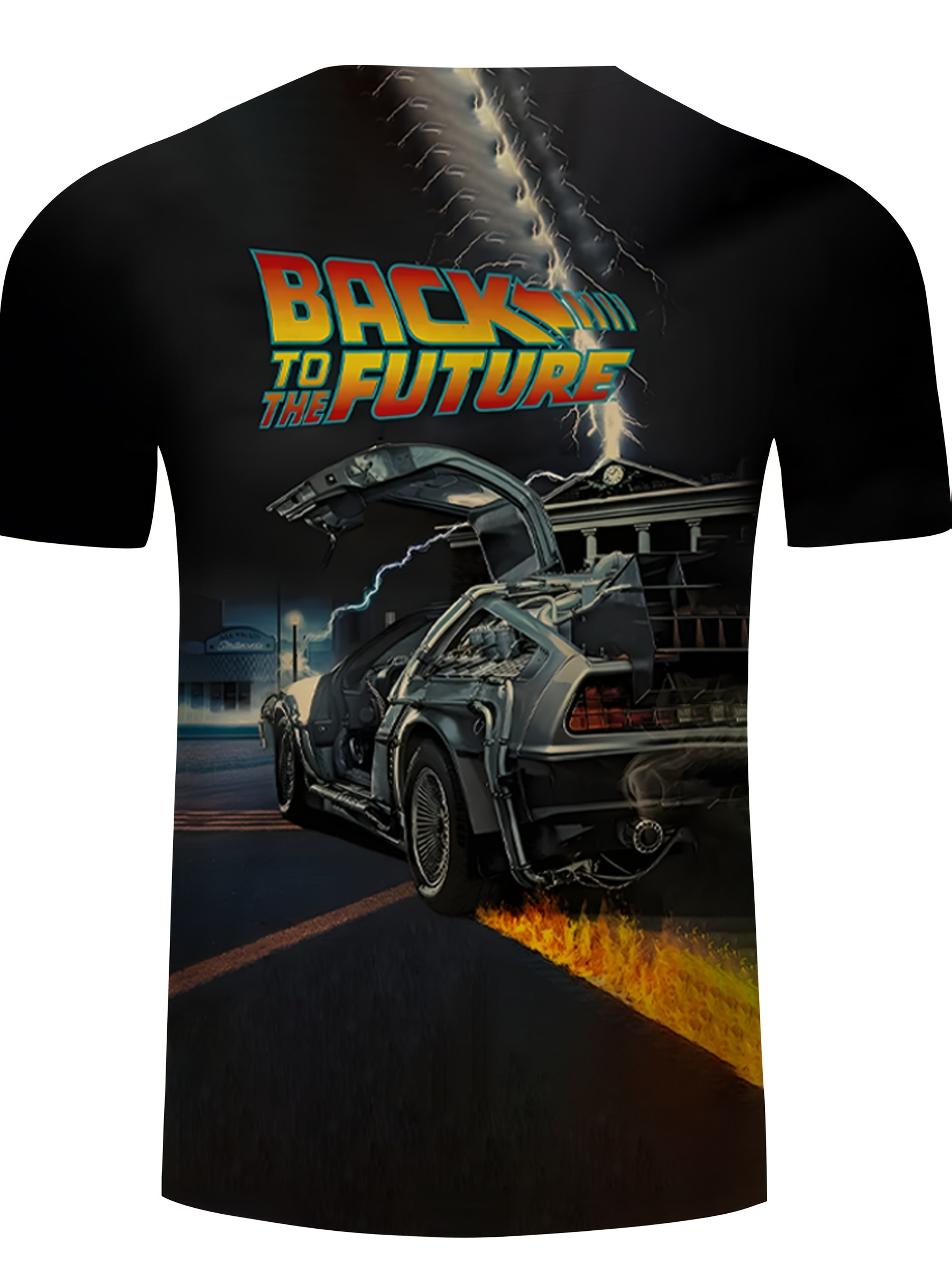 Camiseta Retro-Futurista Sci-Fi Hombre