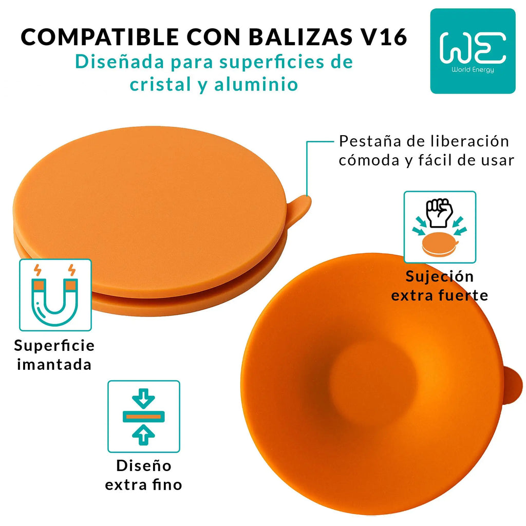 Luz de Emergencia V16 Conectada Homologada, DGT