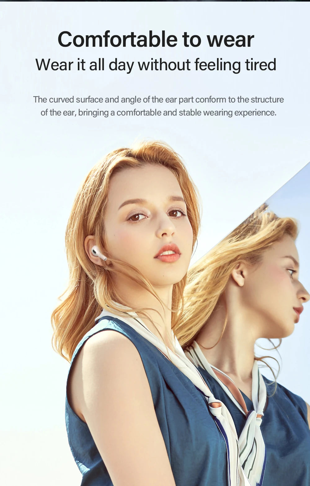 Original Lenovo LP40 auriculares inalámbricos Bluetooth Control táctil