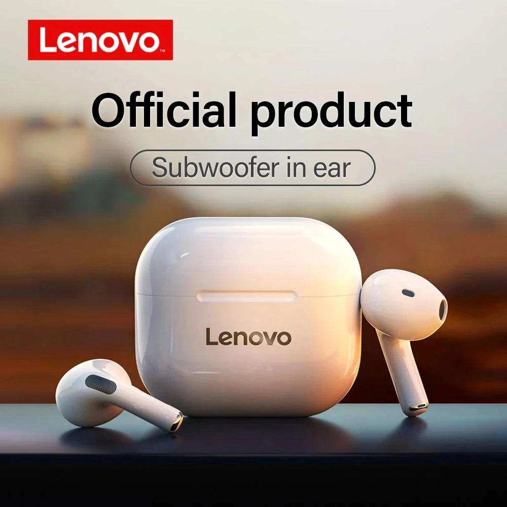 Original Lenovo LP40 auriculares inalámbricos Bluetooth Control táctil