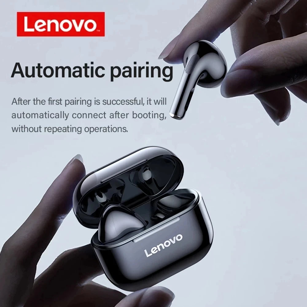 Original Lenovo LP40 auriculares inalámbricos Bluetooth Control táctil