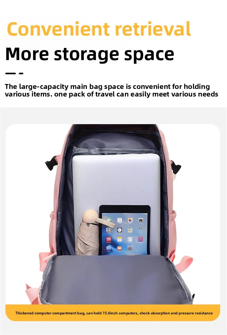 Mochila de viaje para embarque Easyjet, Wiz Air multifuncional