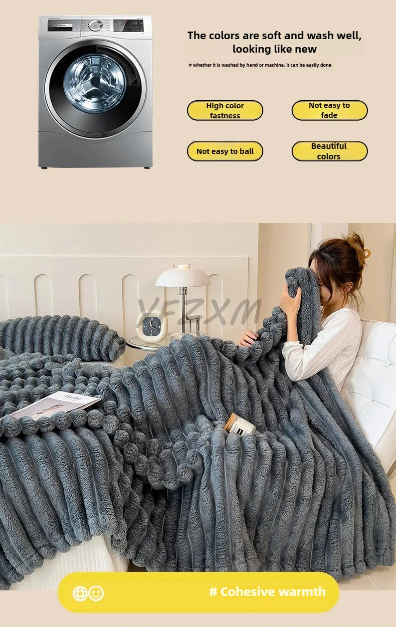 Manta multifuncional de franela