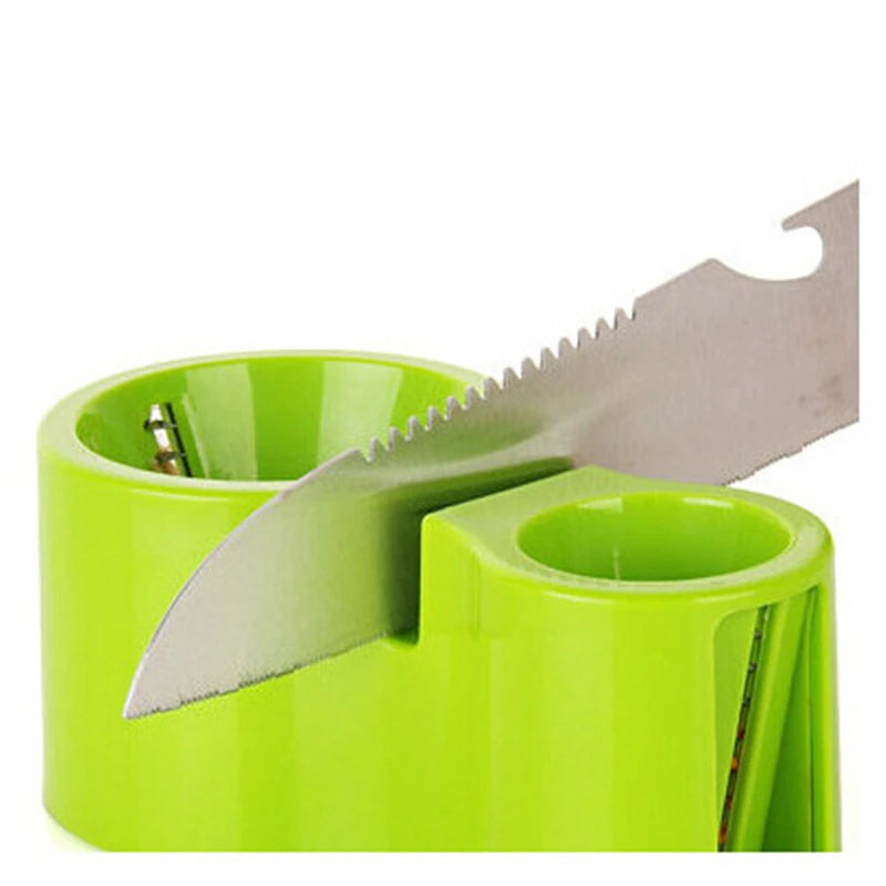 Cuchillo dentado para pelar frutas y verduras, rebanador, triturador, Juliana
