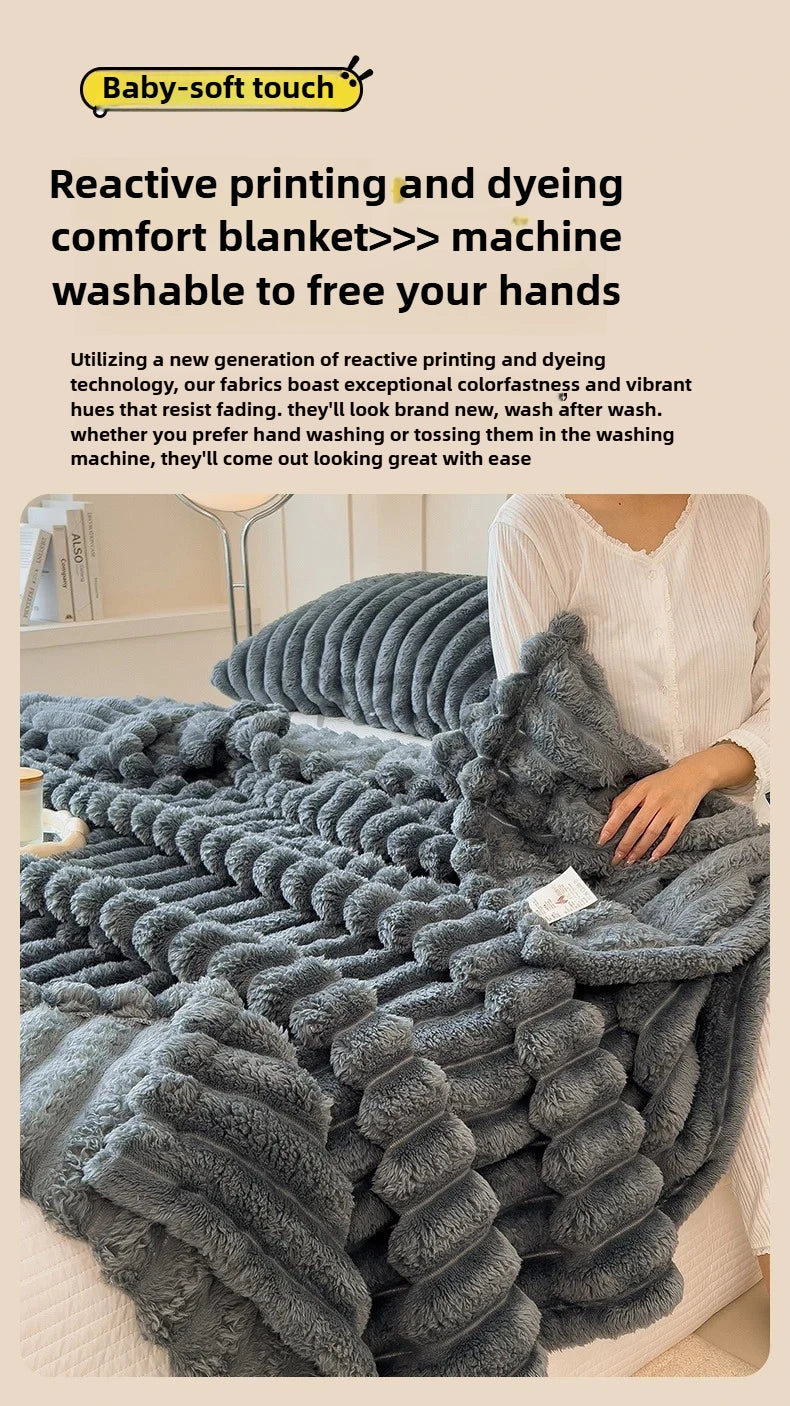 Manta multifuncional de franela