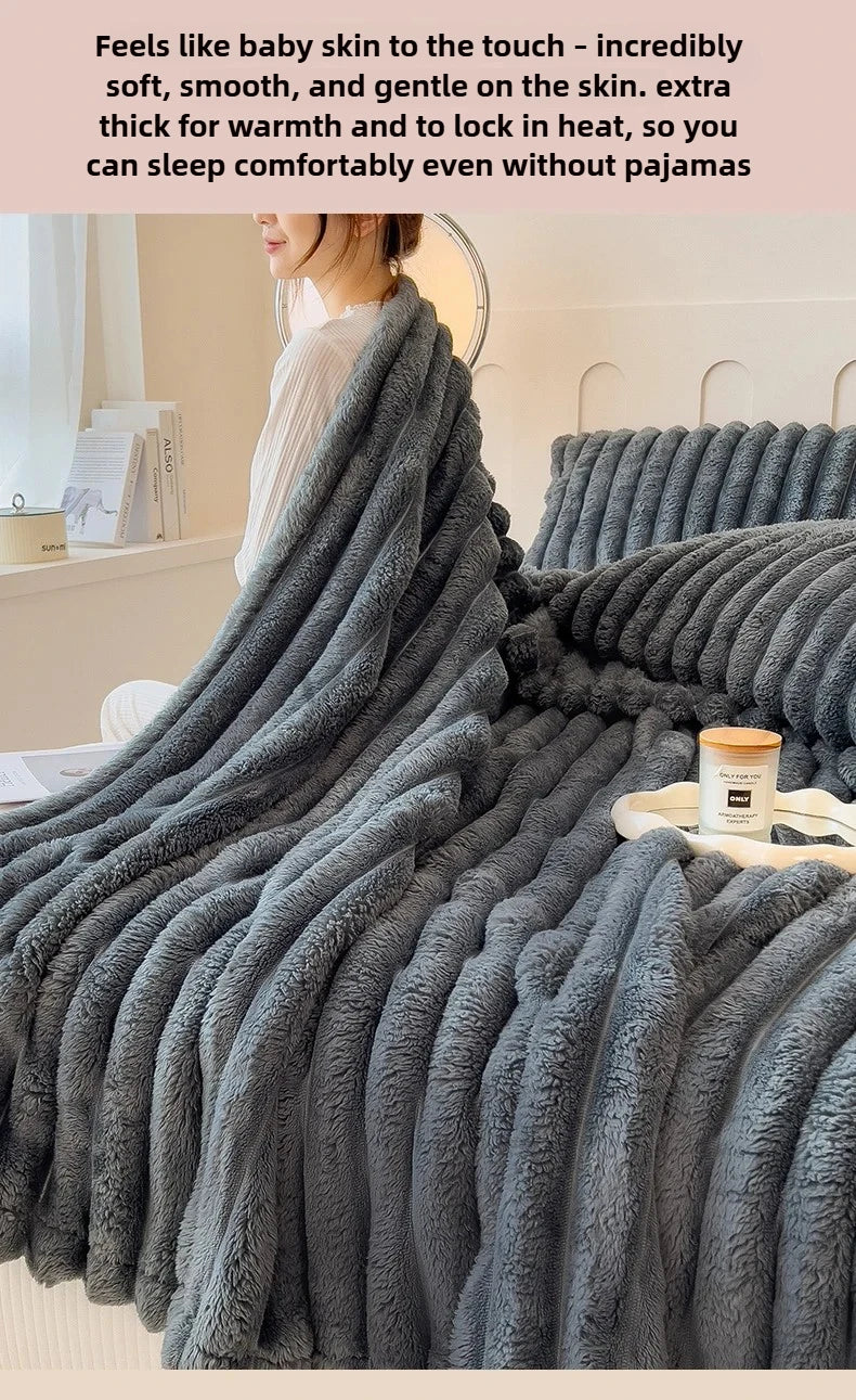 Manta multifuncional de franela