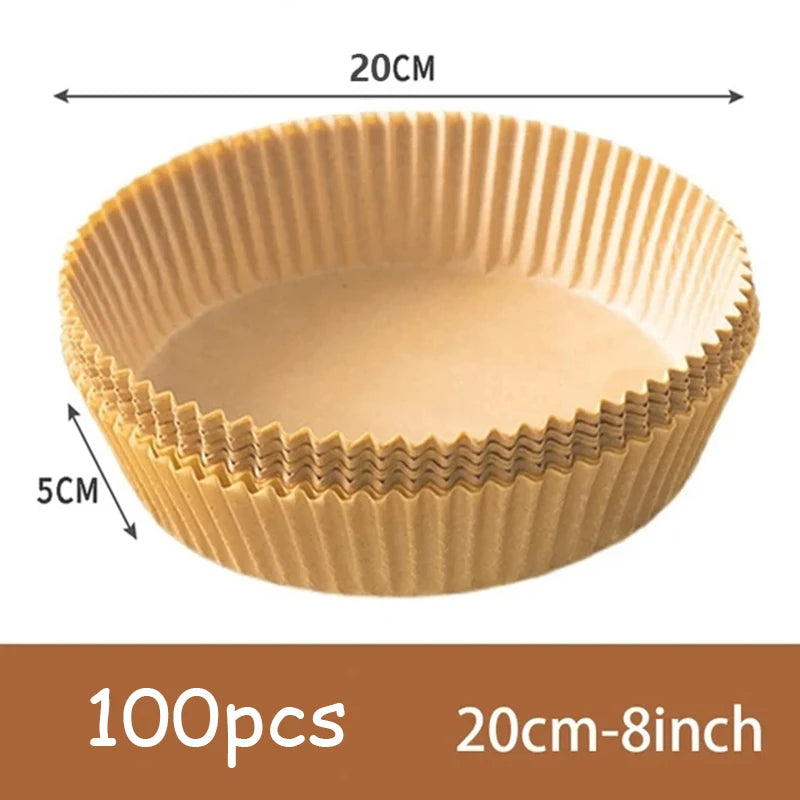 Papel desechable antiadherente para freidora de aire