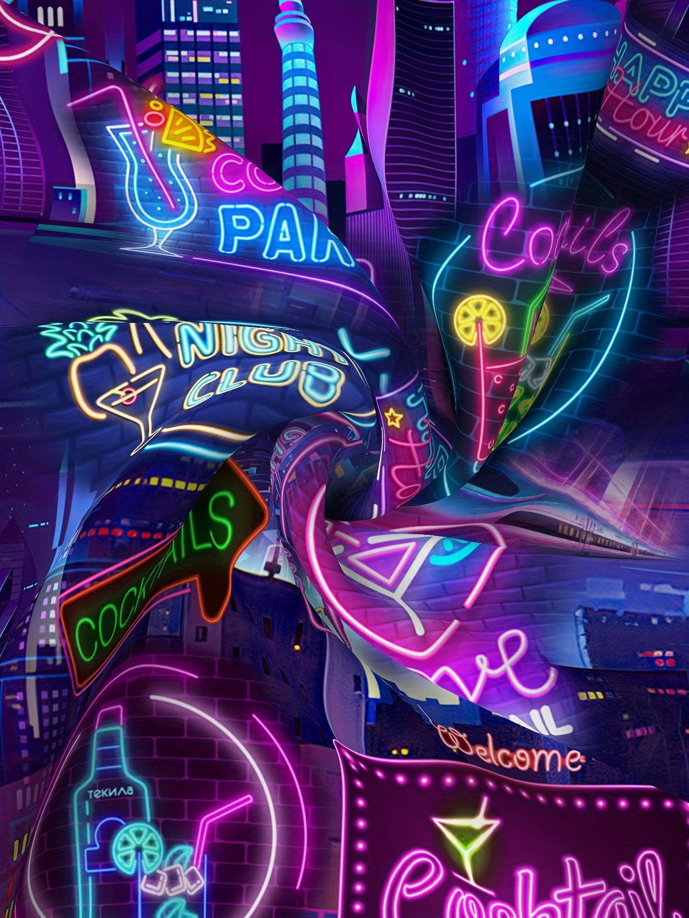 Camisa Hawaiana Unisex de Colores